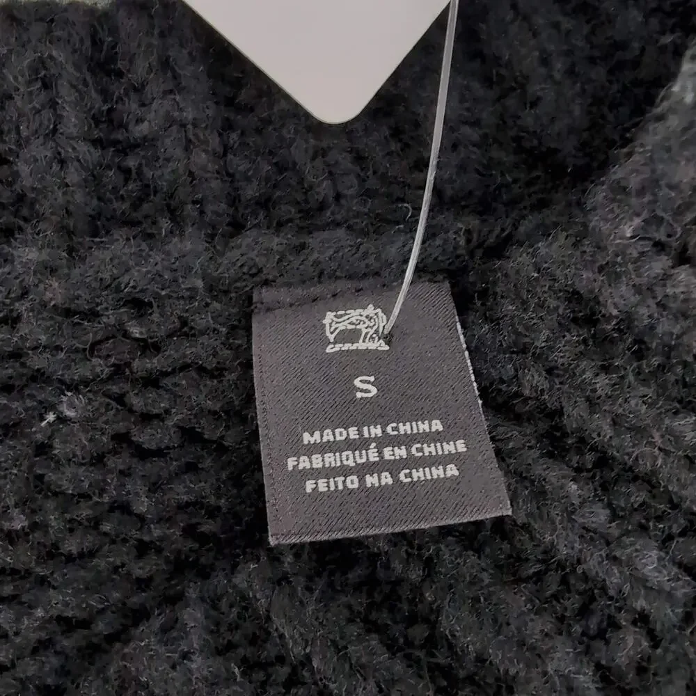 Scotch & Soda La Bande Maison Black Purple Fair Isle Wool Blend Sweater - Size S - Picture 5 of 14